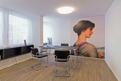 Curtain Systems, Colorama 1 Bioactive, Doctor's Office, Biel, Switzerland