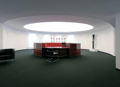 Panel Glide Systems, SG 2700, Colorama 1, Room shot "Vorsorgeinstitut", Düsseldorf, Germany
