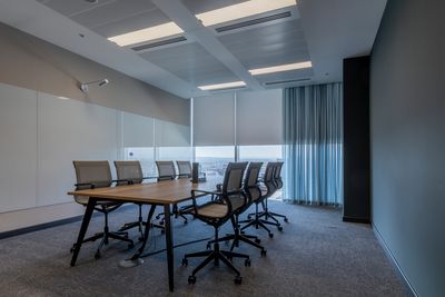 Roller Blind Systems, SG 4910, Versascreen 1-10%, Virgin Money, Glasgow, Scotland, United Kingdom